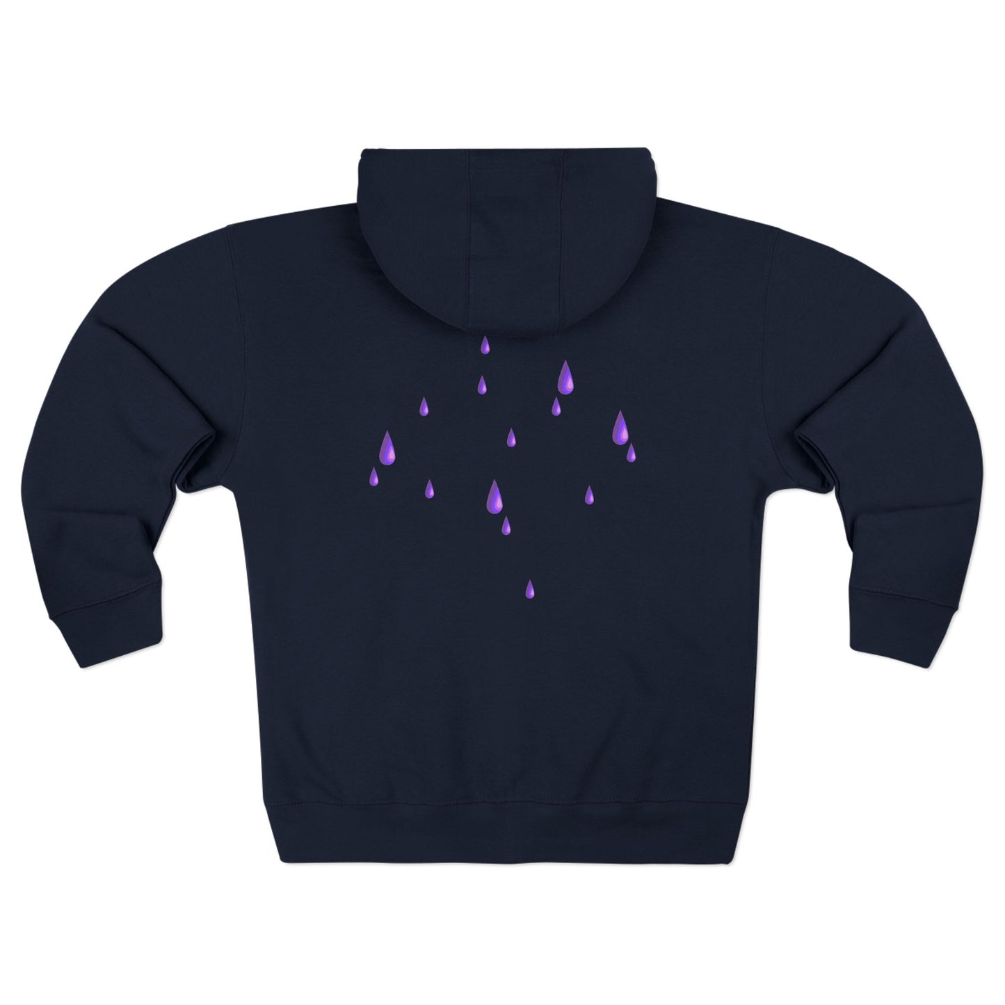 Cozy Zip Hoodie with Umbrella Design | Comfortable Layering | True North