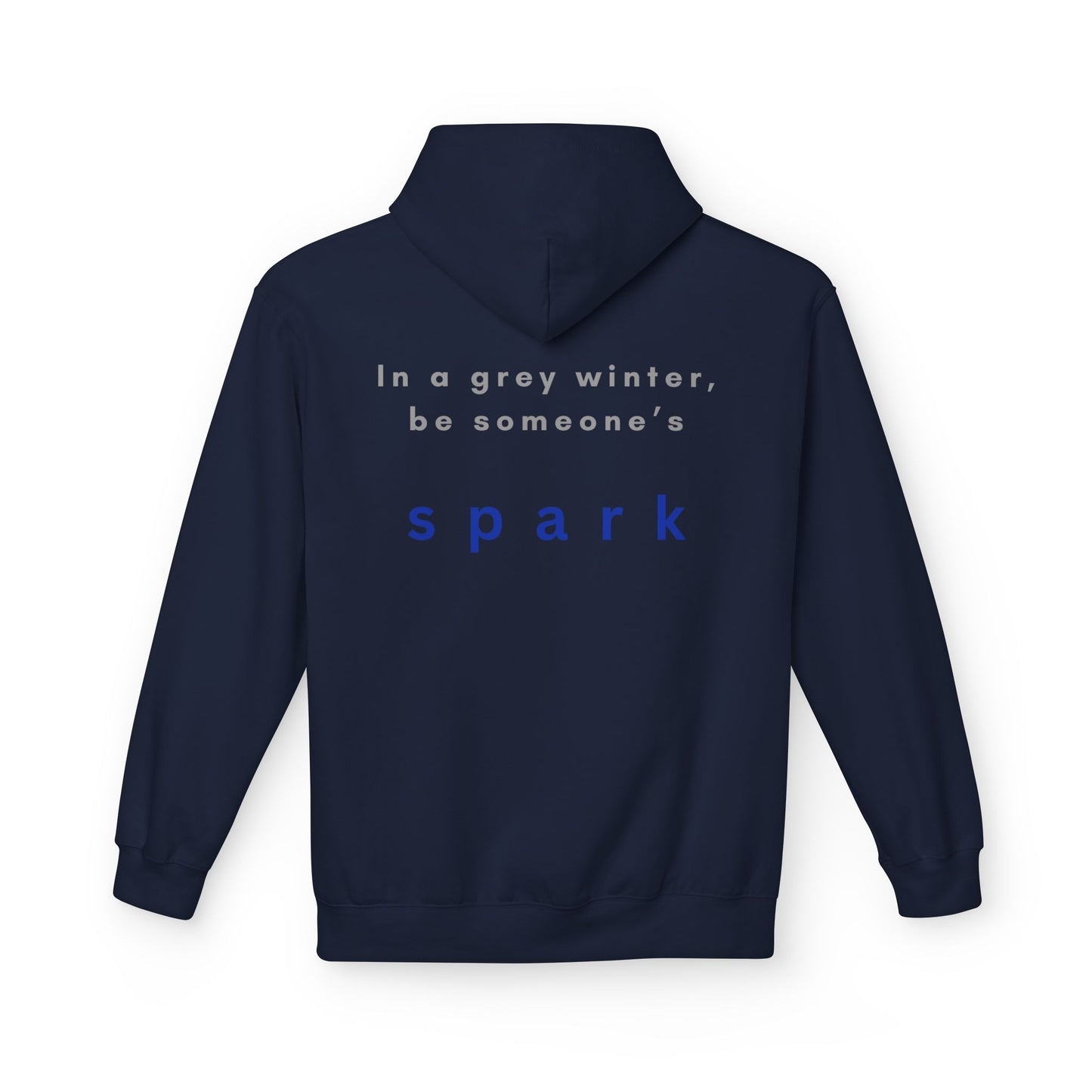 Cozy Nature-Inspired Fleece Hoodie | Inspirational Winter Apparel | True North