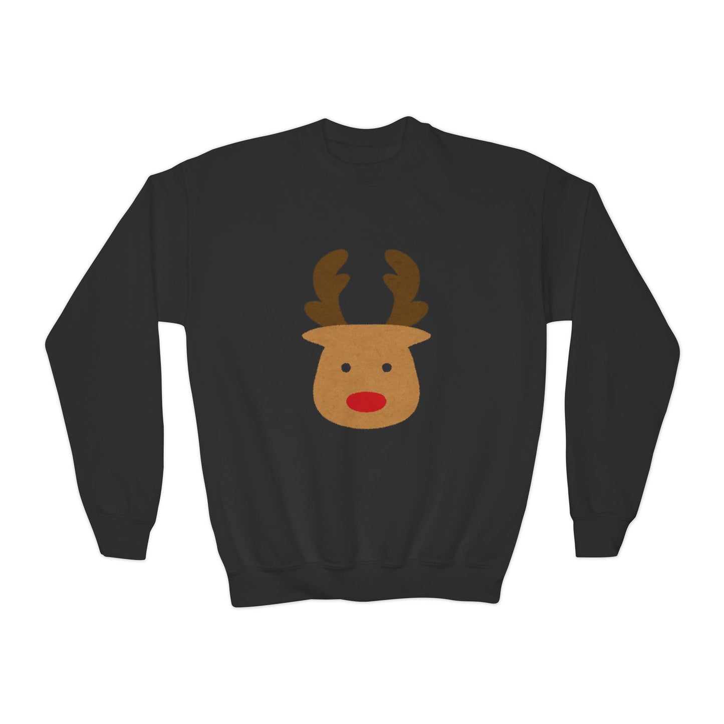 Youth Reindeer Crewneck Sweatshirt | Cozy Winter Fun | True North