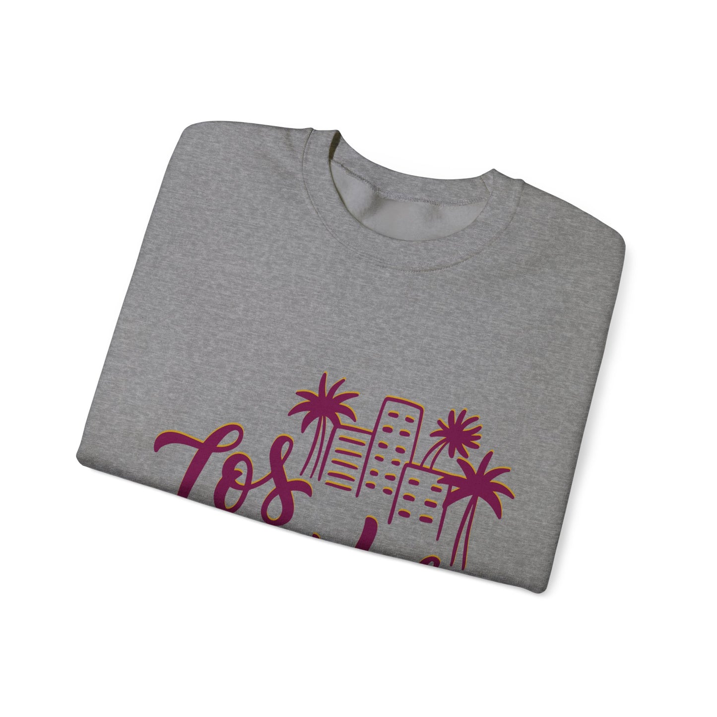 Los Angeles Vibe Crewneck Sweatshirt | Travel Souvenir | True North