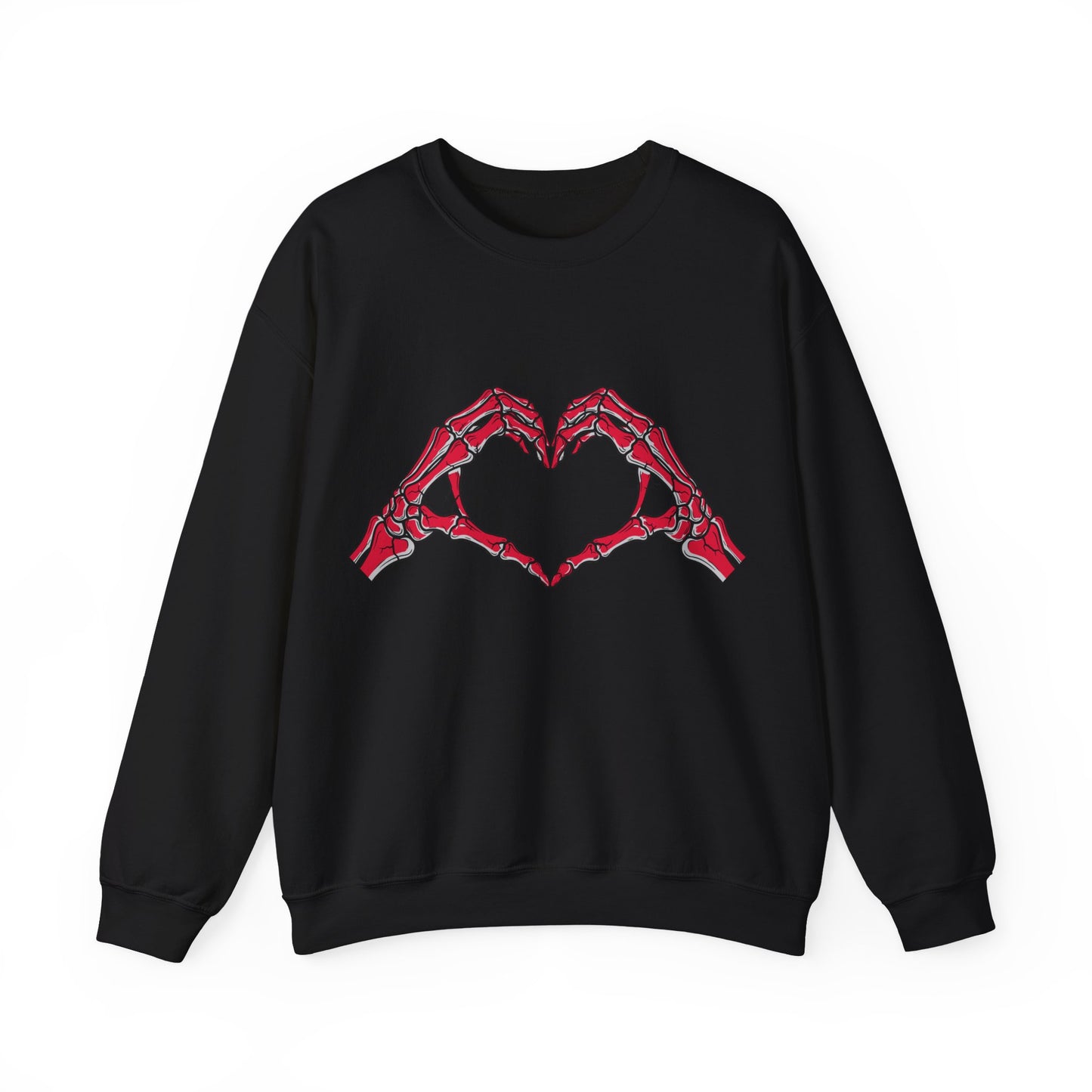 Heart Hands Crewneck Sweatshirt | Spooky Pullover | True North