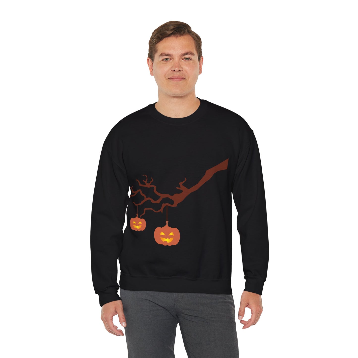 Hanging Pumpkin Sweatshirt | Spooky Season Gift | True North