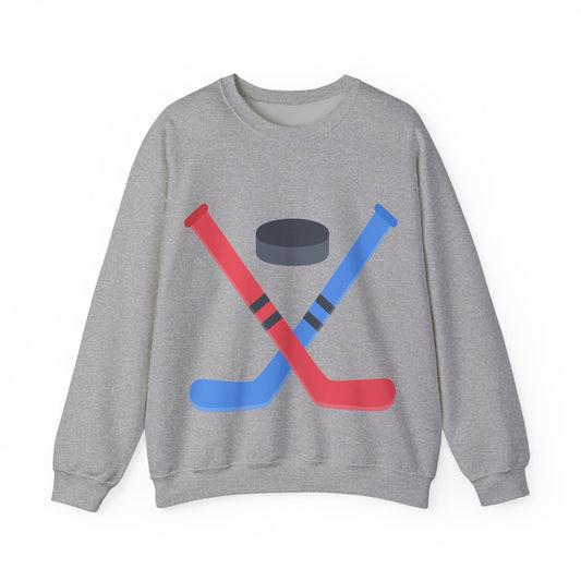 Hockey Themed Unisex Sweatshirt | Ice Hockey Fans | True North