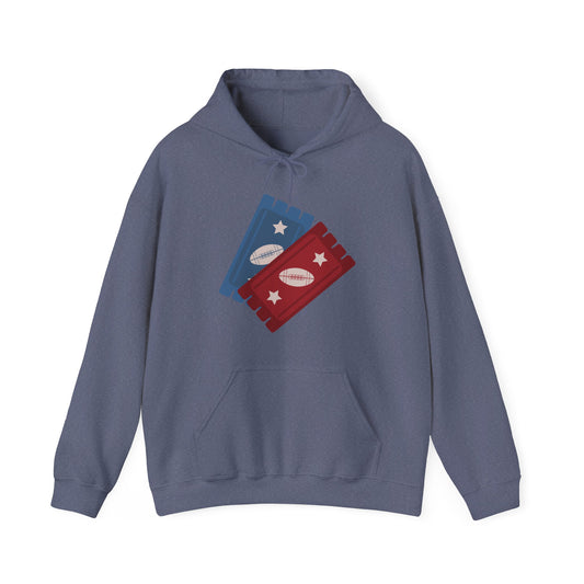 Sports Ticket Unisex Hoodie | Game Day Fun | True North
