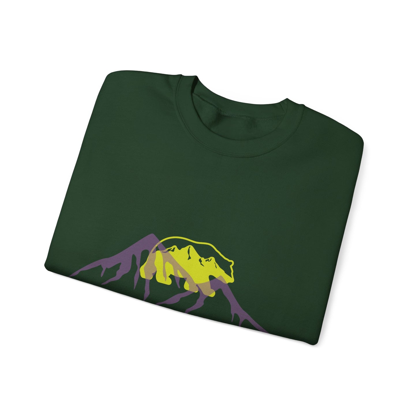 Mountain Vibes Crewneck Sweatshirt | Ski Trips, Hiking, and Travel | True North