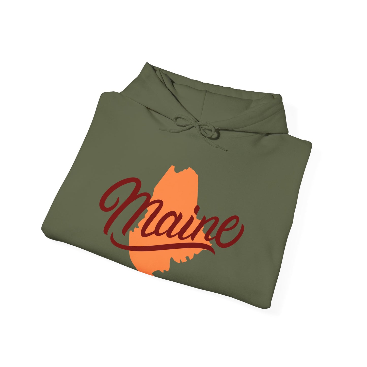 Maine Heart Hoodie | Travel Souvenir, Local Pride Apparel | True North