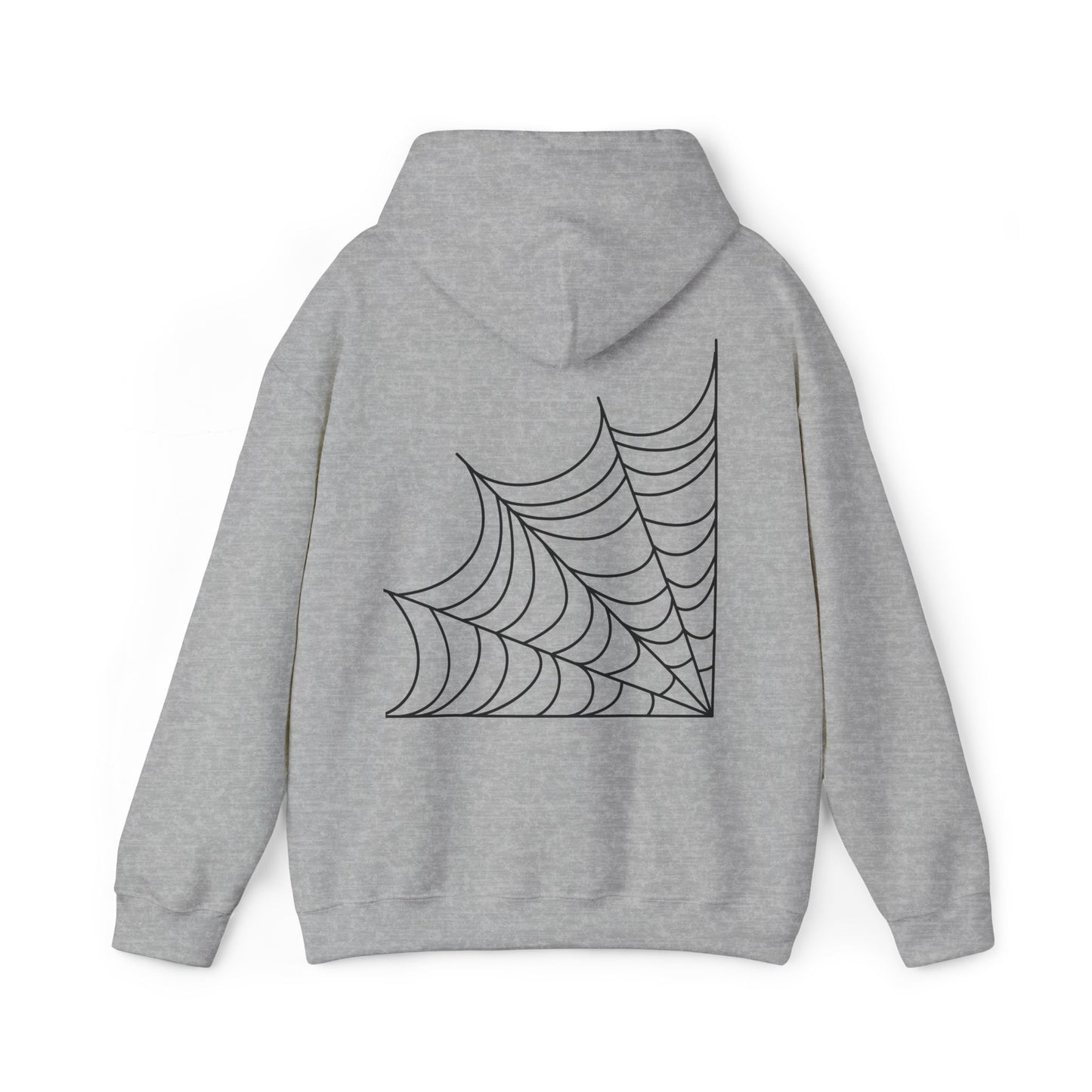 Pumpkin & Spiderweb Cozy Sweatshirt | Spooky Fall Hoodie | True North
