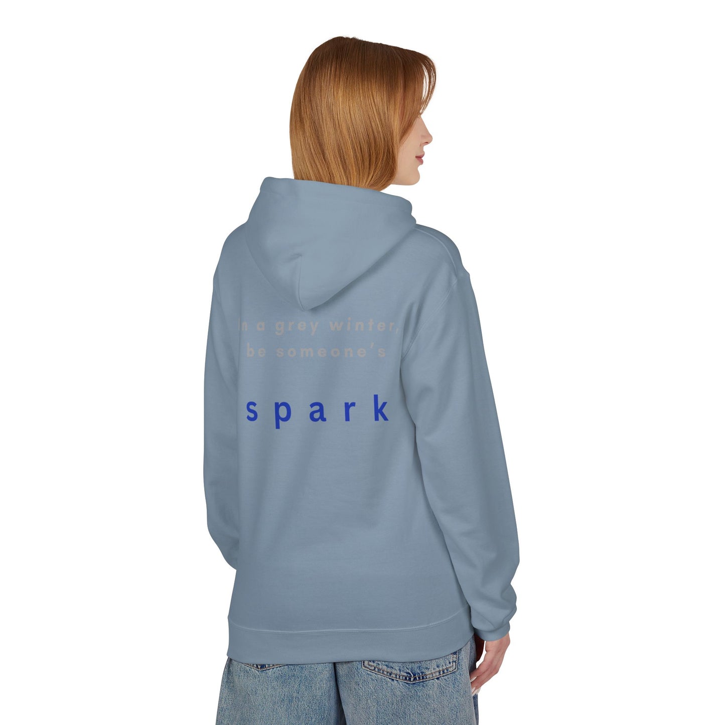 Cozy Nature-Inspired Fleece Hoodie | Inspirational Winter Apparel | True North