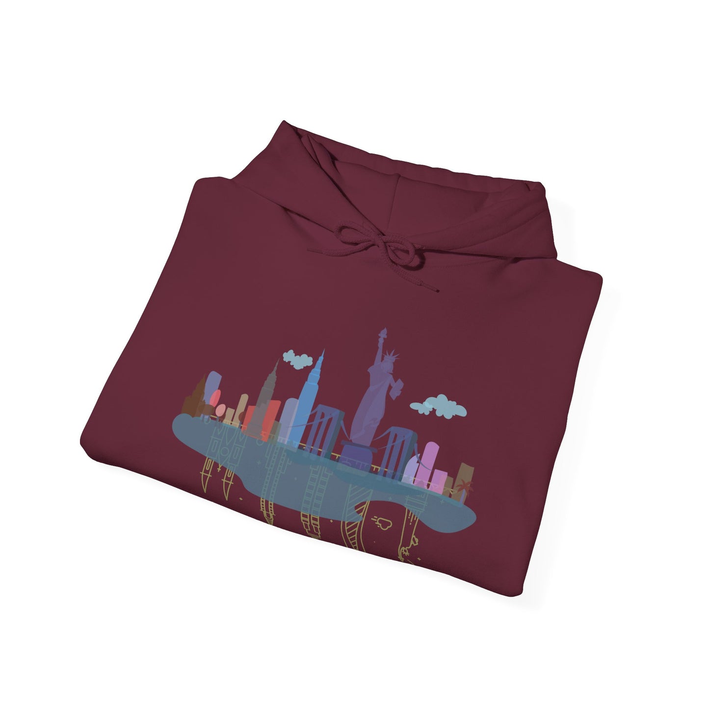 NYC Vibes Hoodie | City Lovers Fashion | True North