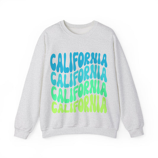 California Vibes Men/Unisex Sweatshirt | Casual Fashion | True North