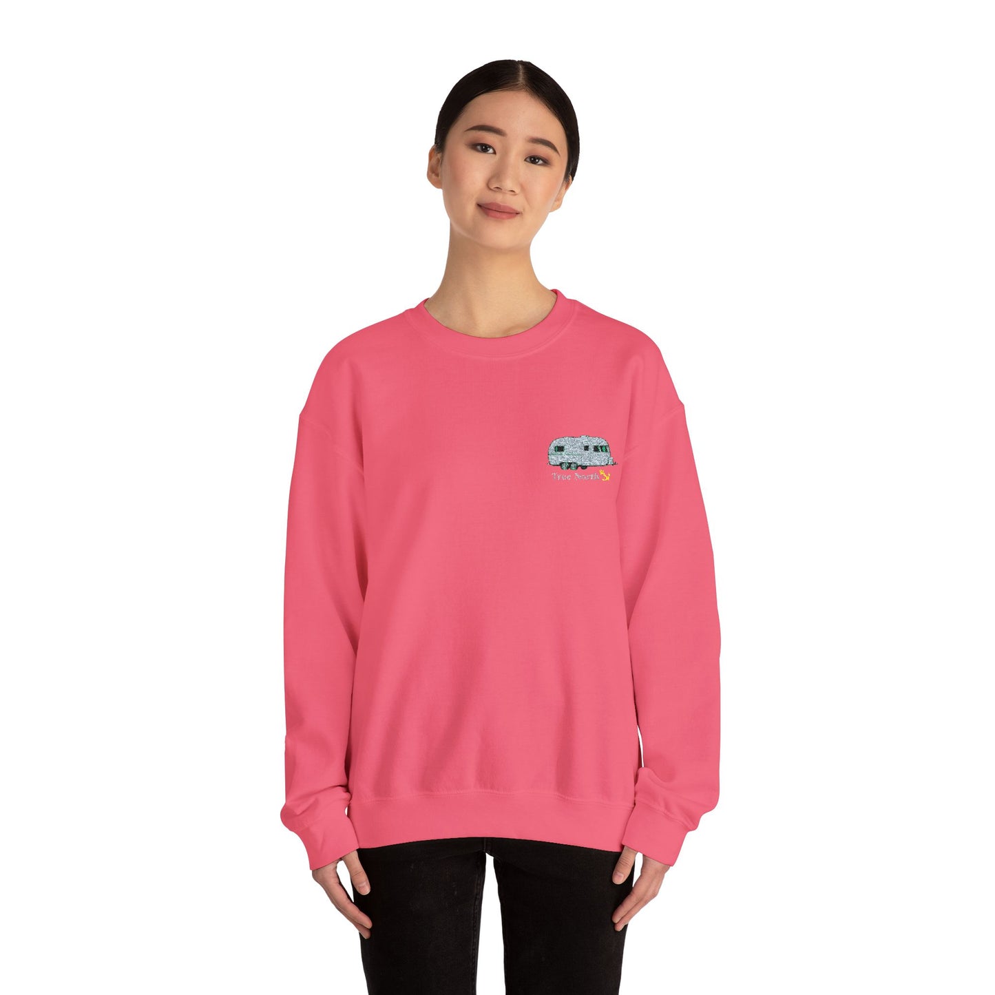 True North Anchor Sweatshirt | Cozy Lounge Outfit | True North