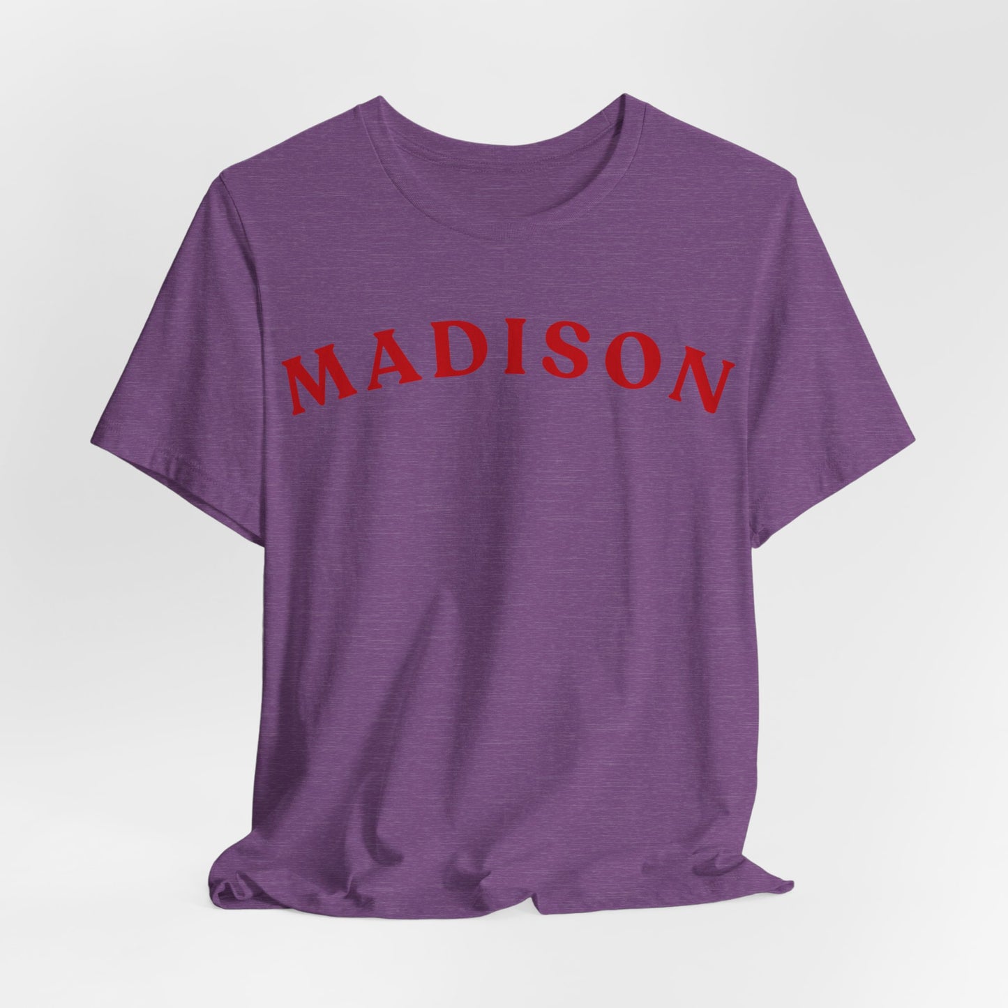 Madison Arc Name T‑Shirt — Personalized City/Name Tee