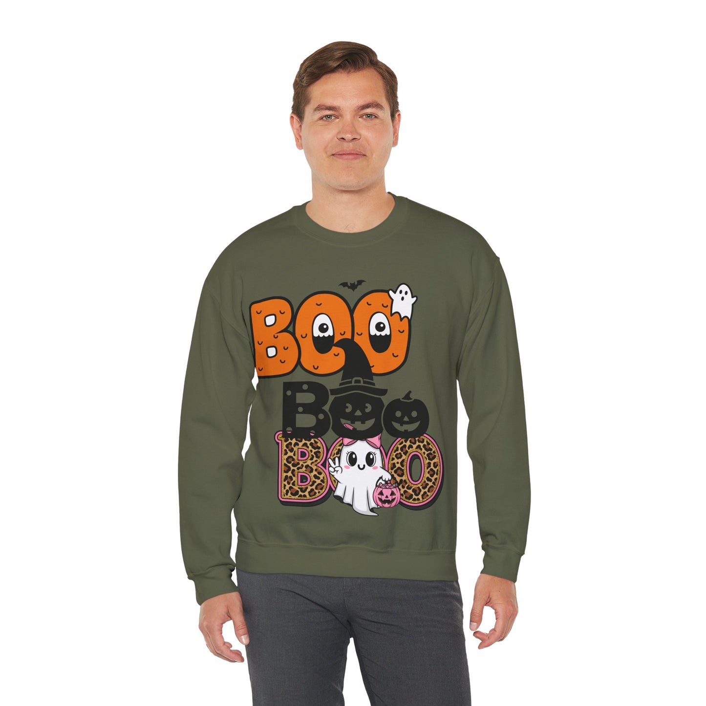 Halloween Boo Crewneck Sweatshirt  | True North