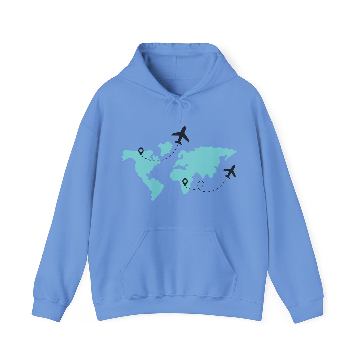 Travel Lover's Map Hoodie | True North