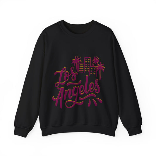 Los Angeles Vibe Crewneck Sweatshirt | Travel Souvenir | True North