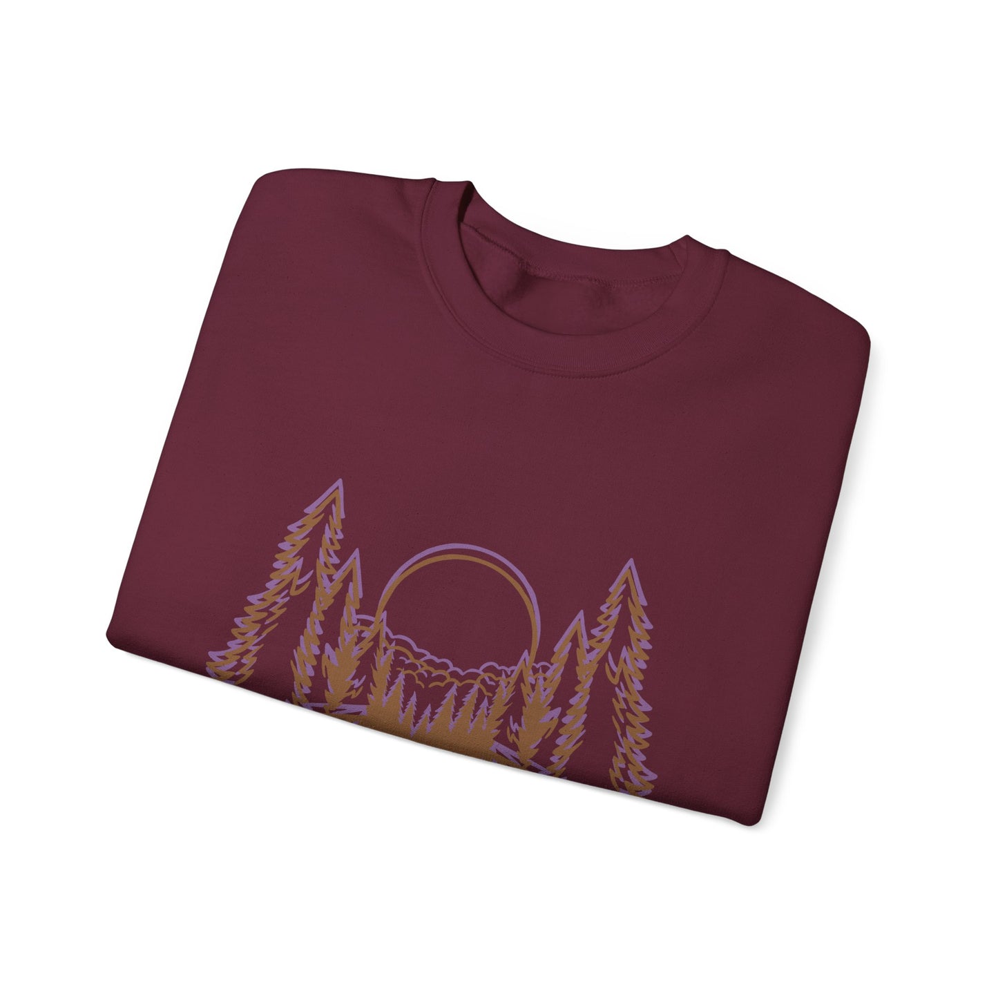 Nature-Inspired Crewneck Sweatshirt | Cozy Nature Enthusiasts | True North