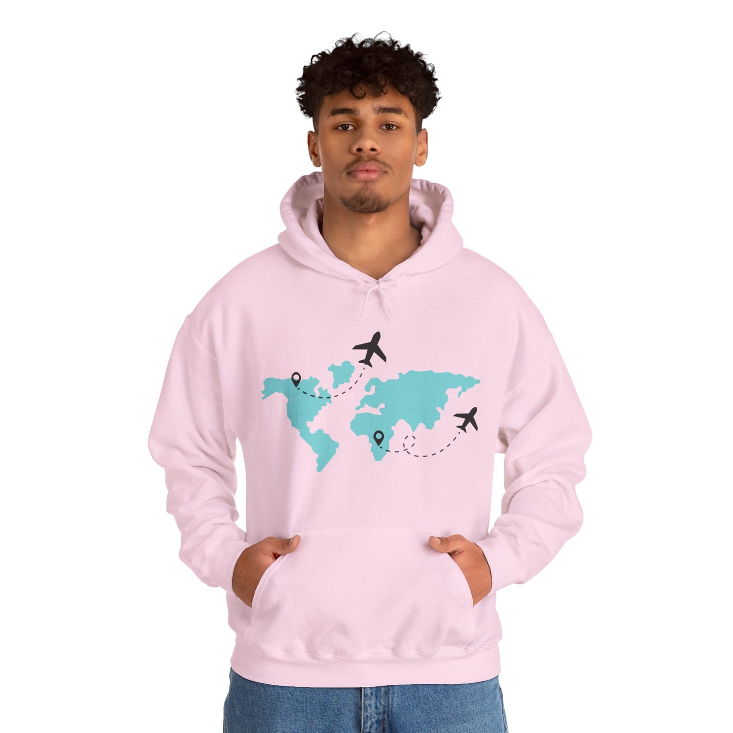Travel Lover's Map Hoodie | True North