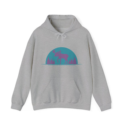 Moose Silhouette Hoodie | Outdoor Adventures | True North