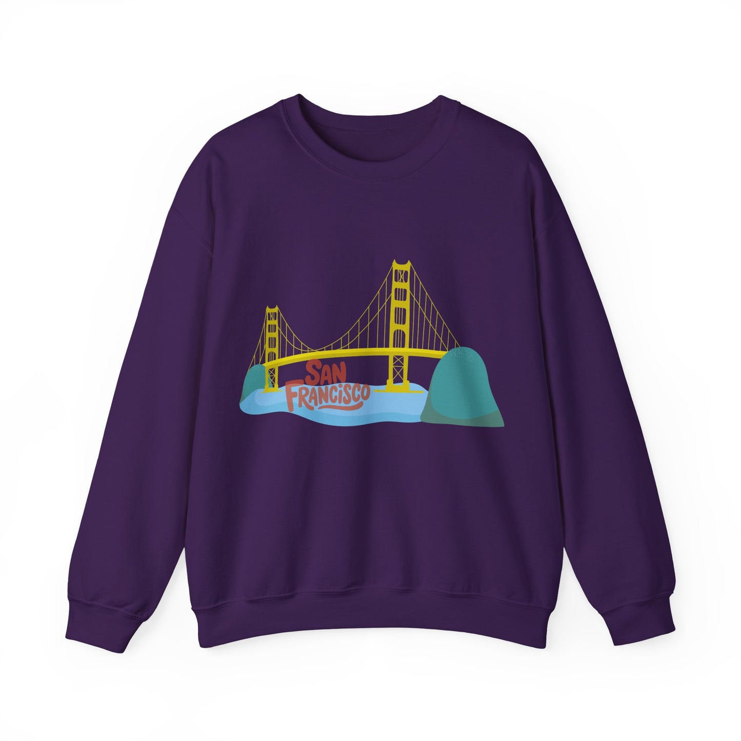 San Francisco Bridge Sweatshirt | California Travel Souvenir | True North