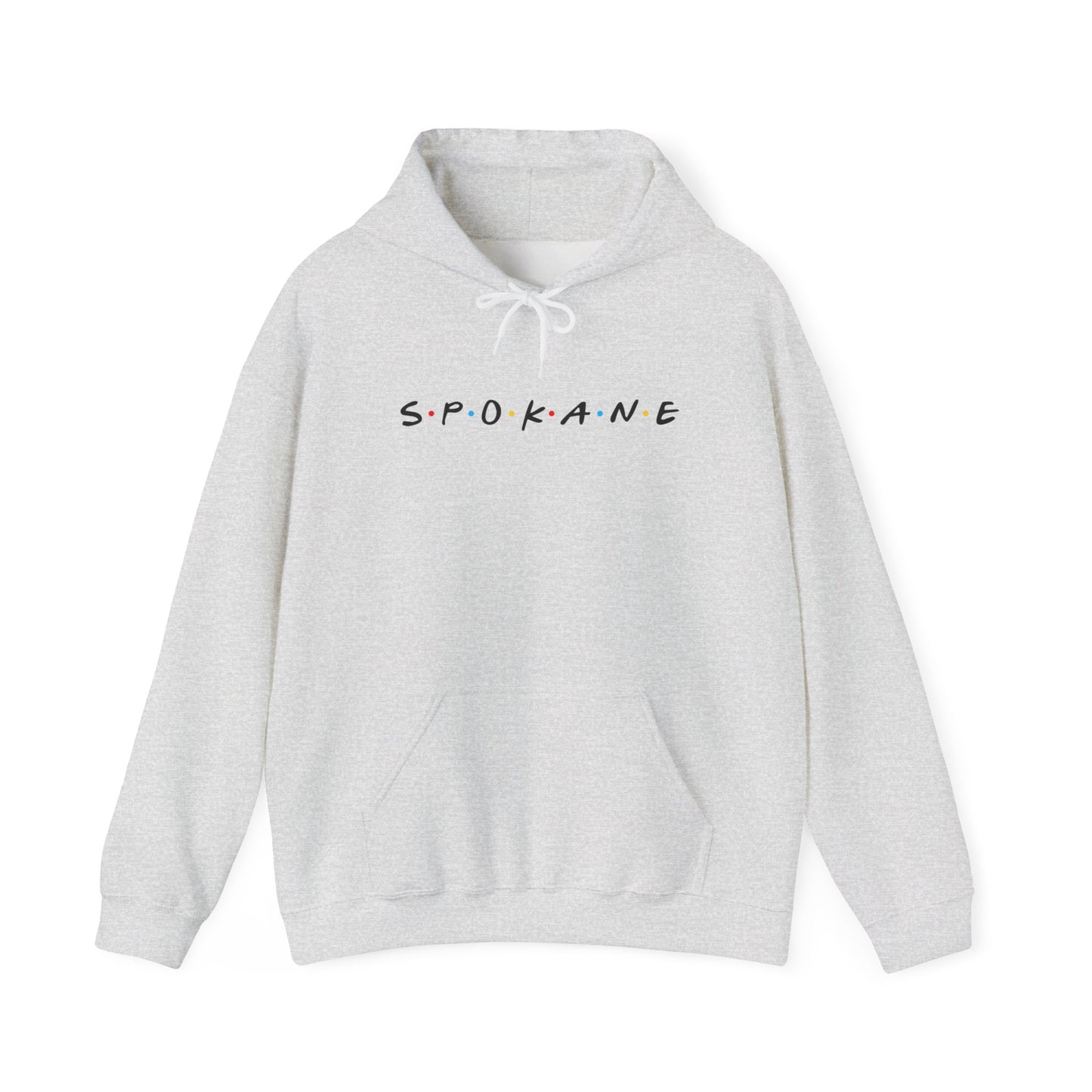 Spokane Script Hoodie - Minimal City Name Pullover