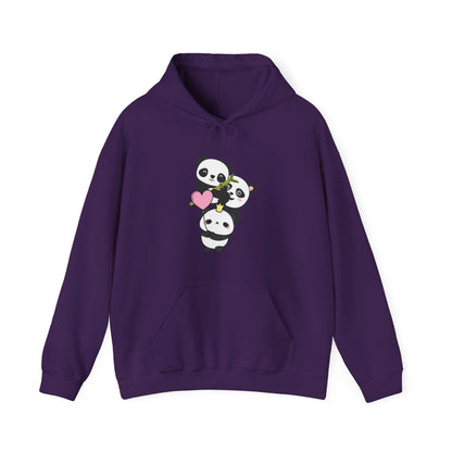 Panda Love Hoodie | Cozy Zip Panda  Apparel | True North