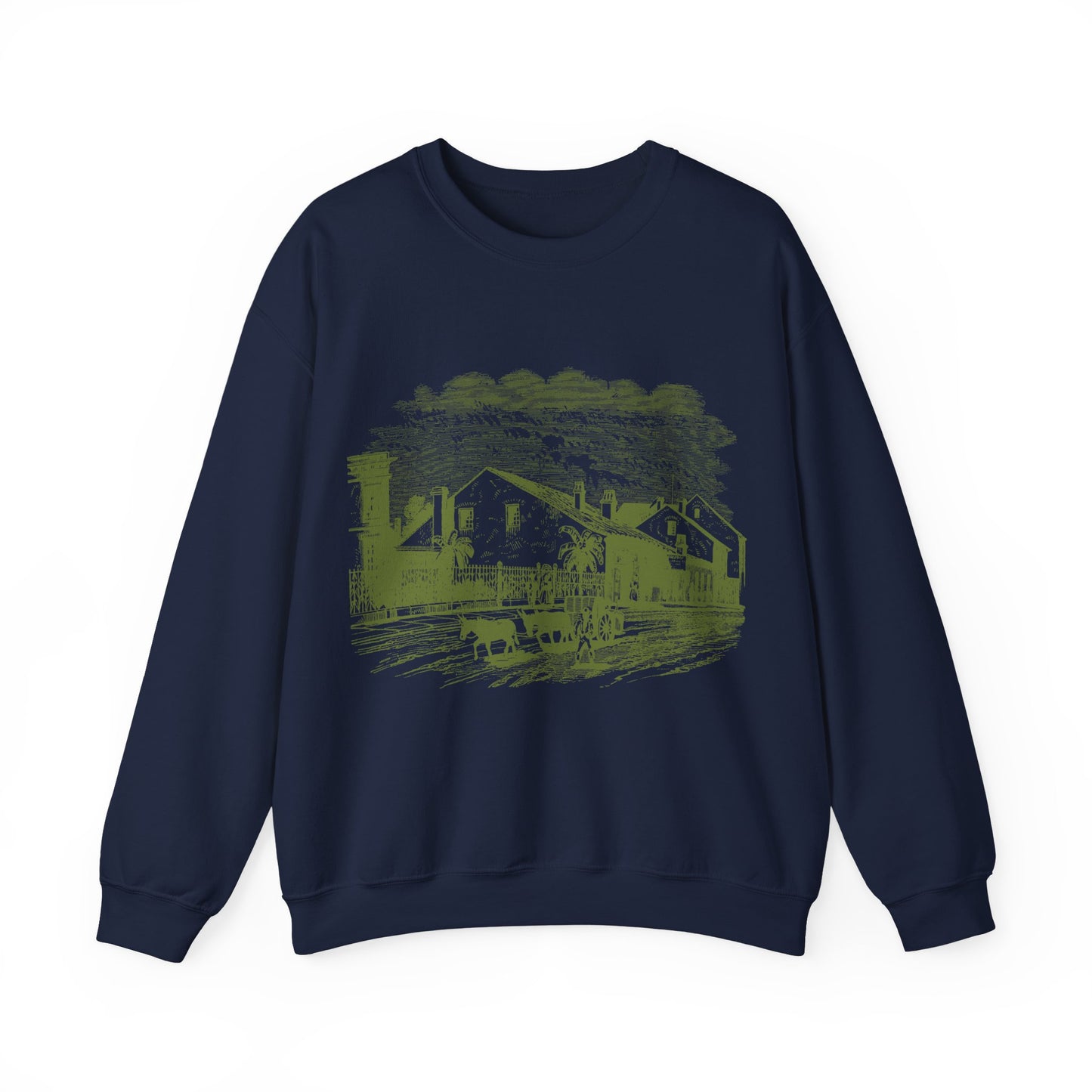 Farmhouse Graphic Crewneck Sweatshirt | Perfect for Autumn | True North