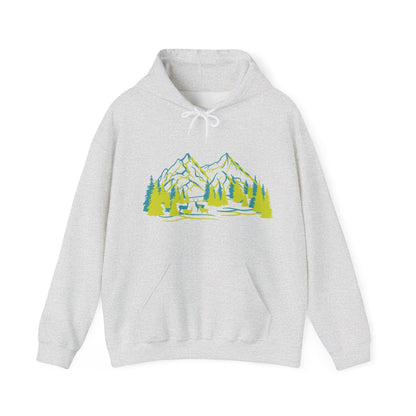 Mountain Escape Hoodie | Cozy Travel and Outdoor Adventures | True North