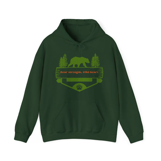Nature-Inspired Bear Hoodie | Wilderness Lovers | True North