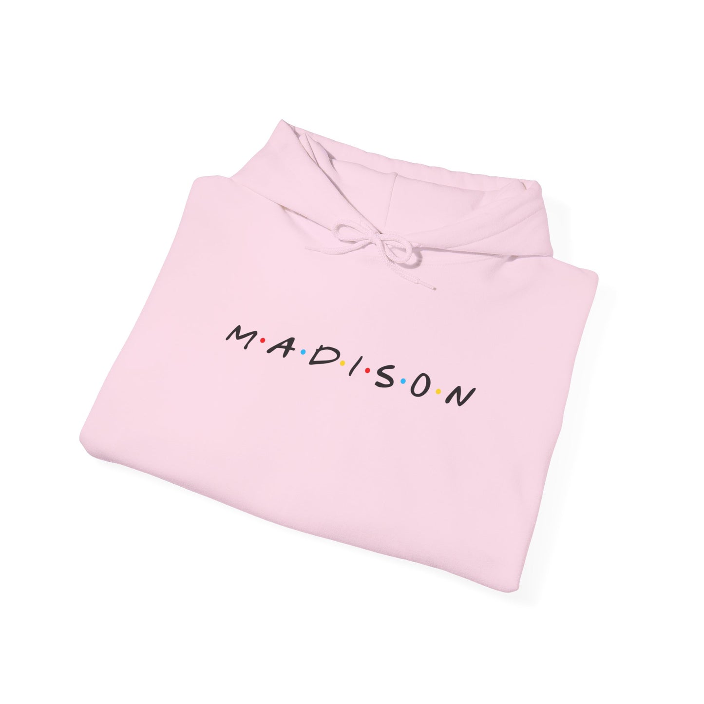 Madison Script Hoodie Unisex Personalized Name Minimalist Pullover | Soft Fleece | True North