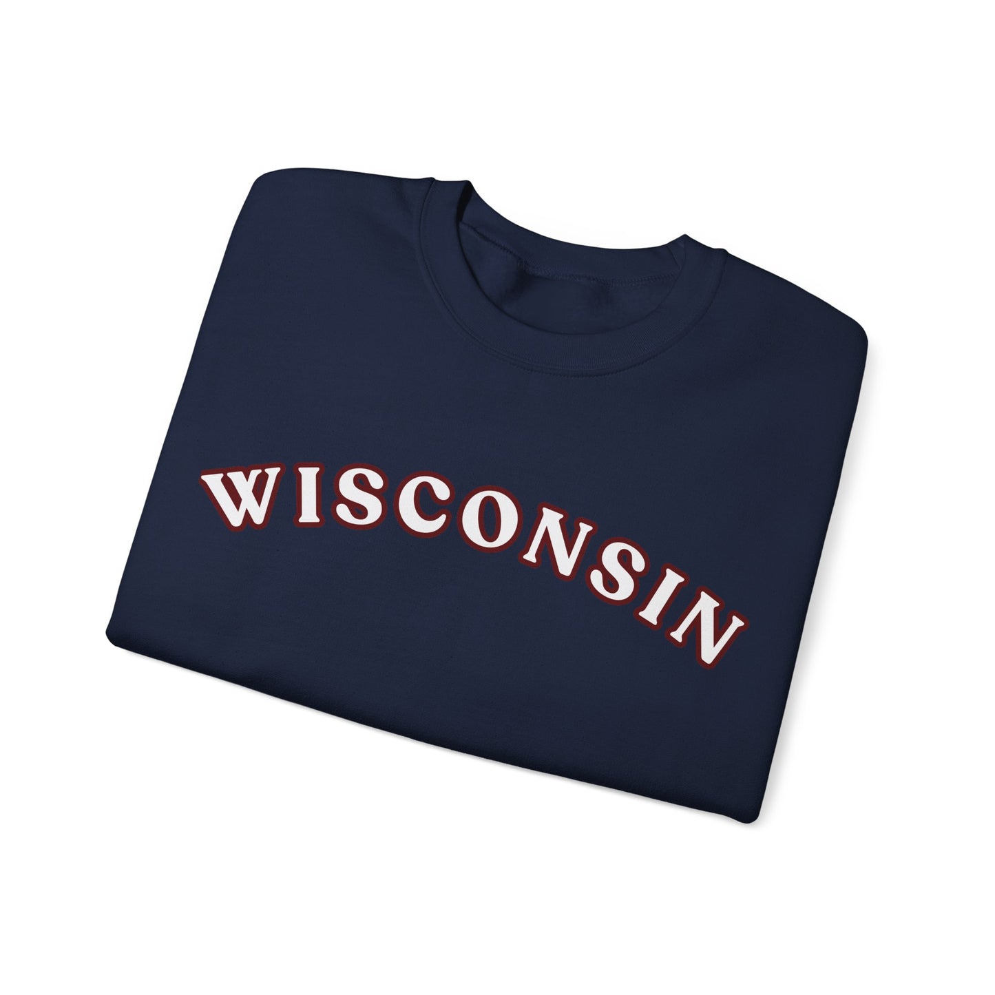 Wisconsin Arch Unisex  Sweatshirt | Soft Cotton Fit | True North