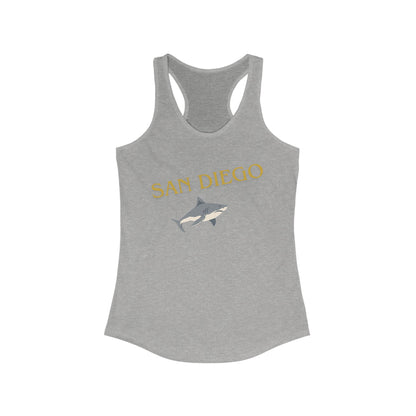 San Diego Shark | Women’s Ideal Racerback Tank | True North