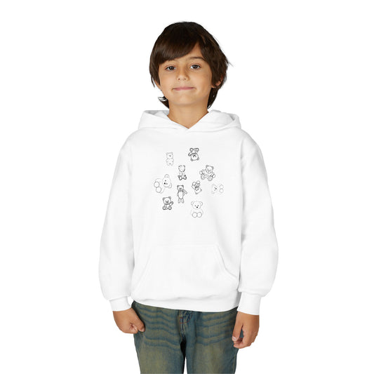 Youth Bear-Themed Hoodie | Cozy Teddy Bear Fun Layering | True North