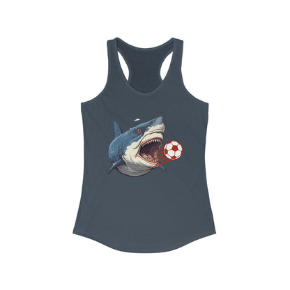 SHARK Soccer | Women’s Ideal Racerback Tank | True North