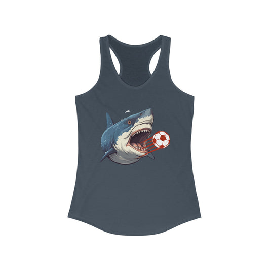 SHARK Soccer | Women’s Ideal Racerback Tank | True North
