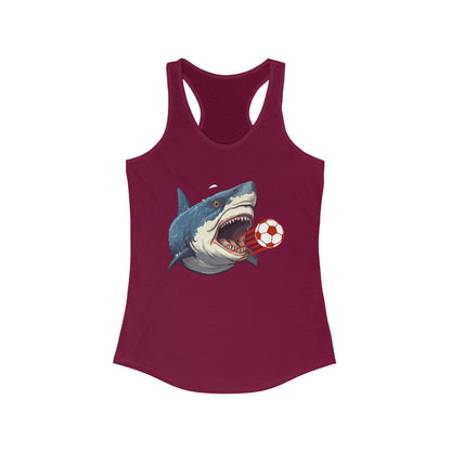 SHARK Soccer | Women’s Ideal Racerback Tank | True North