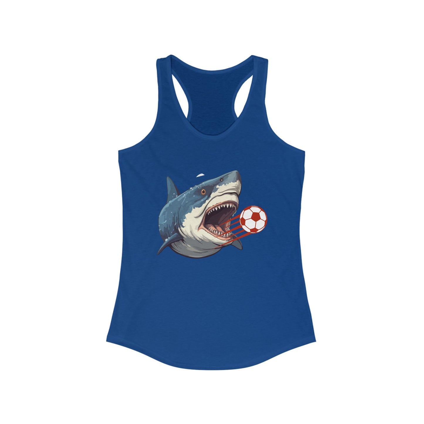 SHARK Soccer | Women’s Ideal Racerback Tank | True North
