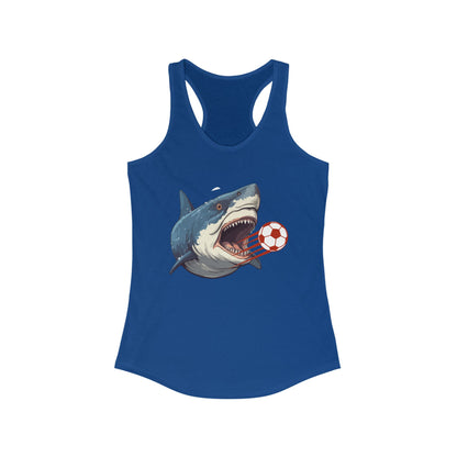 SHARK Soccer | Women’s Ideal Racerback Tank | True North