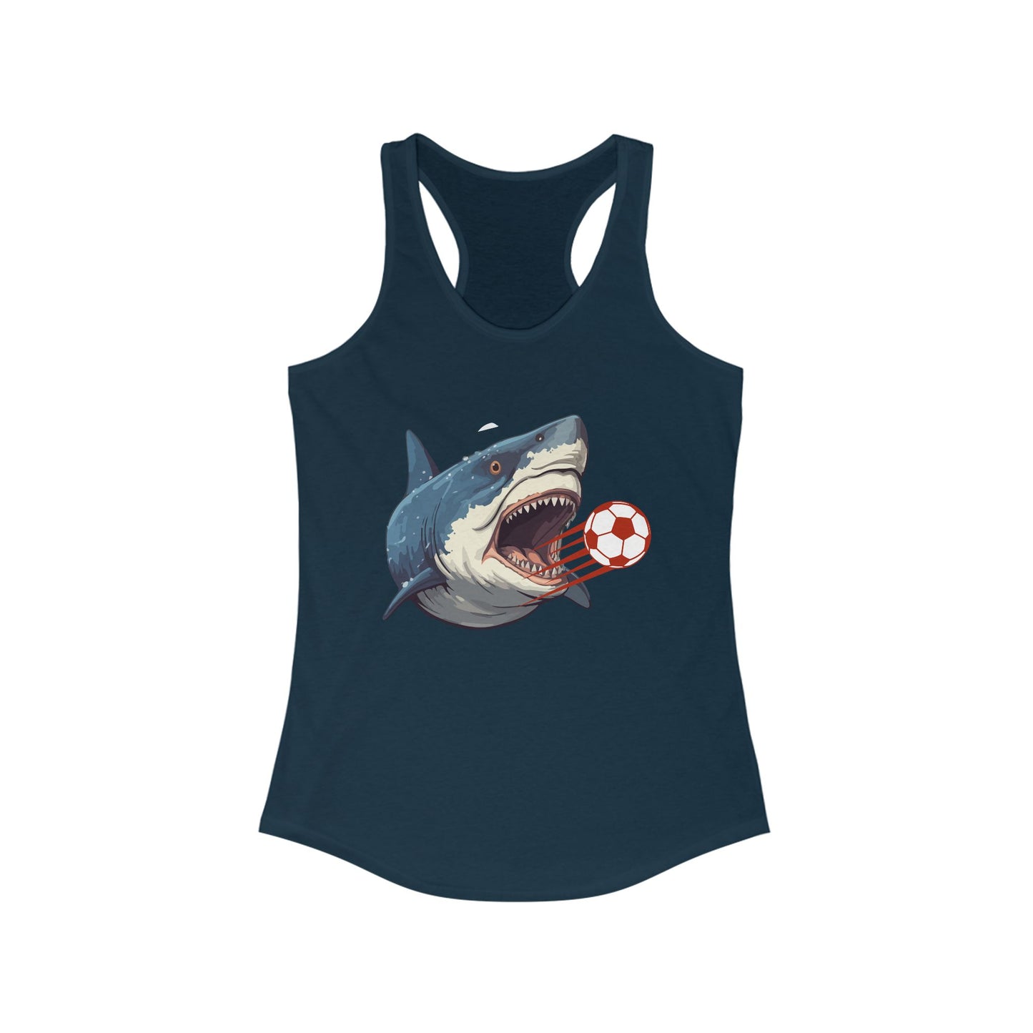 SHARK Soccer | Women’s Ideal Racerback Tank | True North