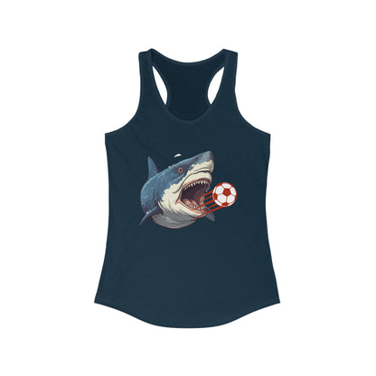SHARK Soccer | Women’s Ideal Racerback Tank | True North