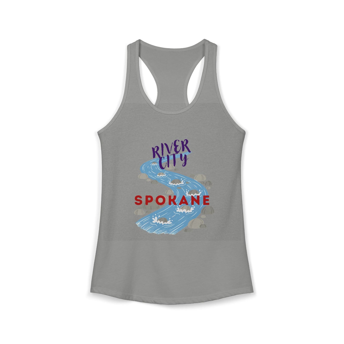 Women's Ideal Racerback Tank SPOKANE