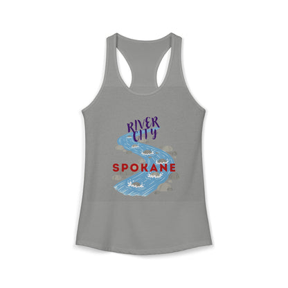 Women's Ideal Racerback Tank SPOKANE