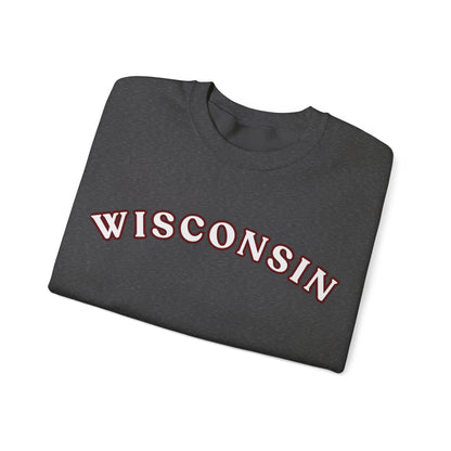 Wisconsin Arch Unisex  Sweatshirt | Soft Cotton Fit | True North