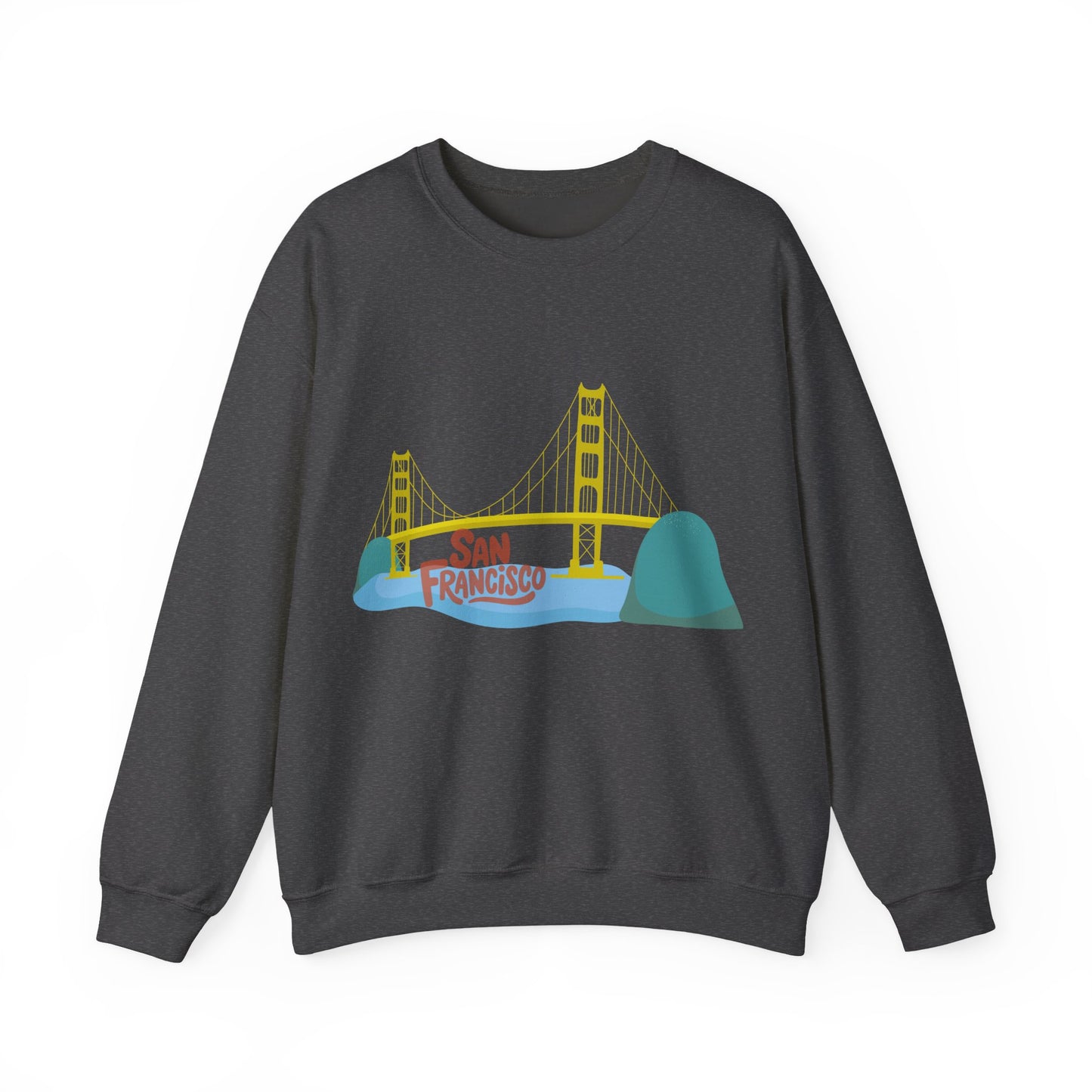 San Francisco Bridge Sweatshirt | California Travel Souvenir | True North