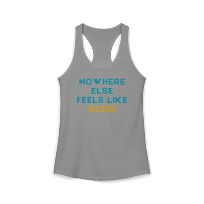 Women's Ideal Racerback Tank BOISE