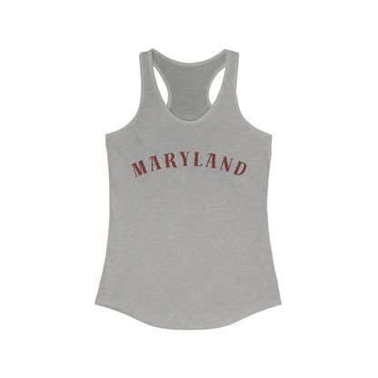 Maryland | Women’s Ideal Racerback Tank | True North