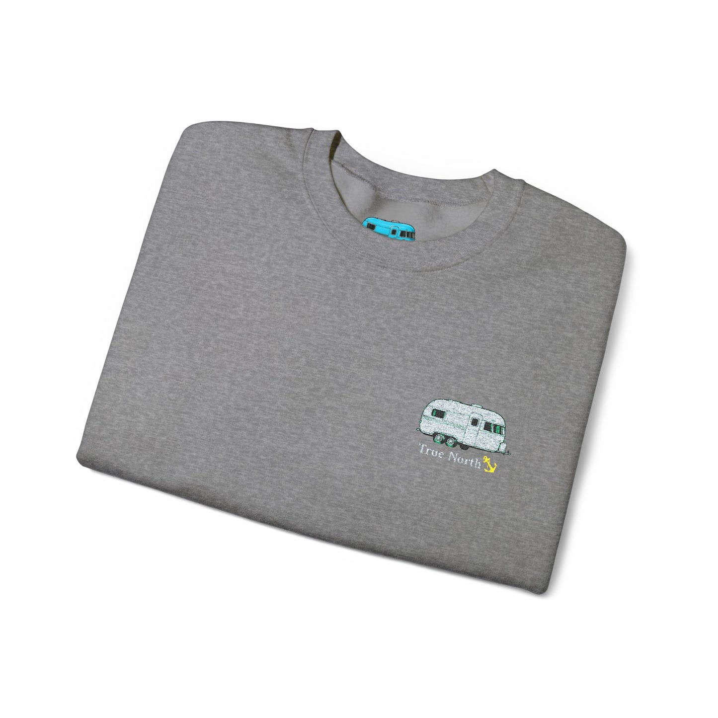 True North Anchor Sweatshirt | Cozy Lounge Outfit | True North