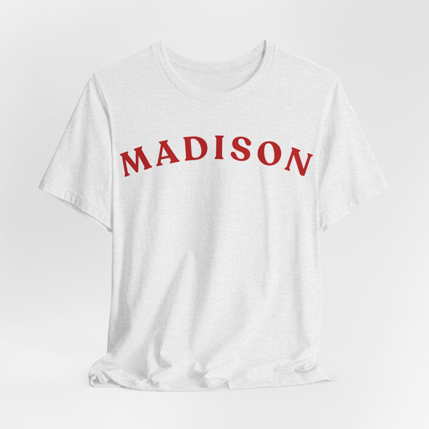 Madison Arc Name T‑Shirt — Personalized City/Name Tee