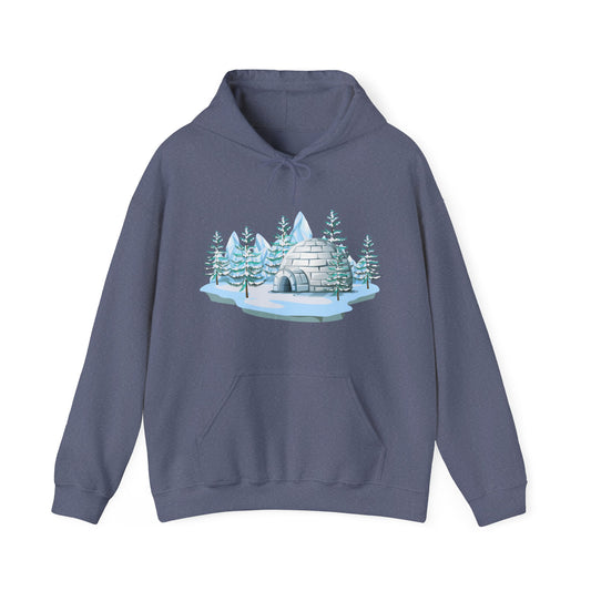 Winter Wonderland Igloo Unisex Hoodie | Cold Days | True North