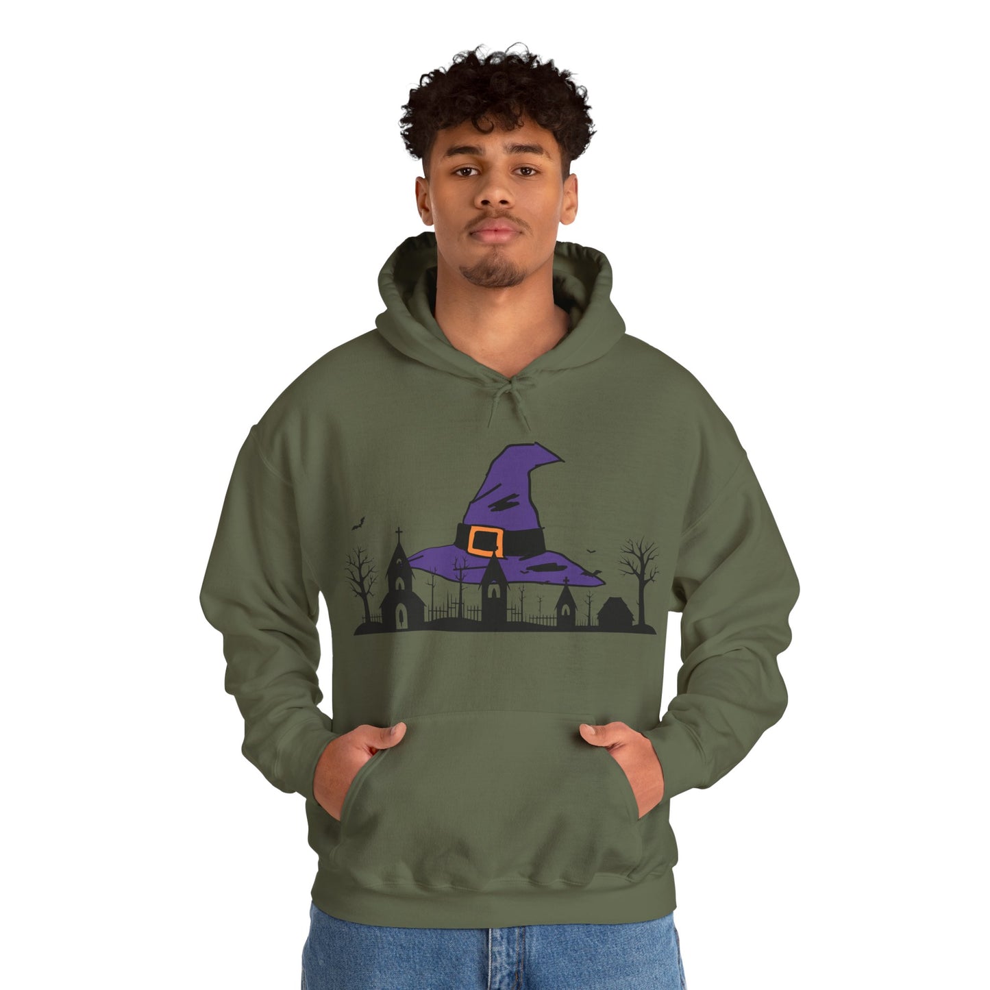 Halloween Witch Hat Hoodie  | True North