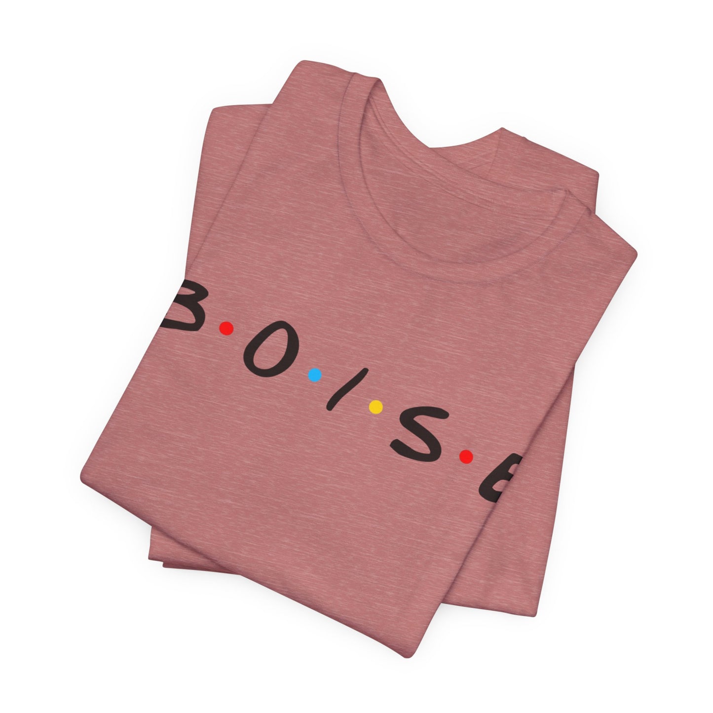 Boise Retro Friends-Style Tee — City Name Graphic T-Shirt